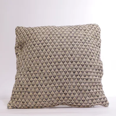 Cushion (Beige, Black) from Lawrence Grey Home Cotton, Polyester