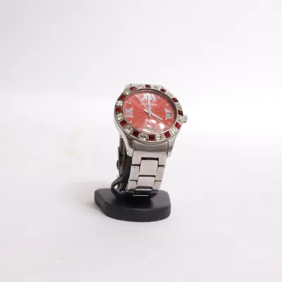 Armbandsur (Silverfärgad, Röd) från Jacques Lemans