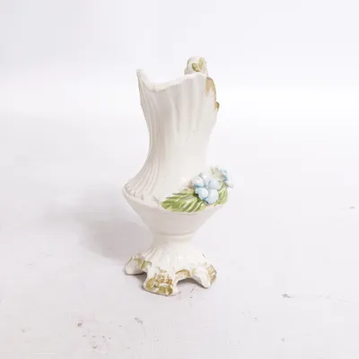 Vase (Hvid, Grøn)