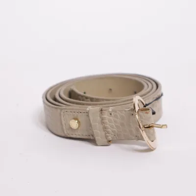 Bælte (Beige) fra Paul Costelloe Læder