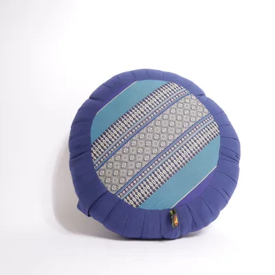 Pouf  (Blue, Multicolored) from Guru Shop Polyester