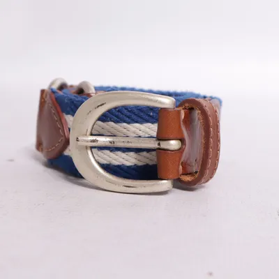 Bälte (Blå, Vit, Brun) från Tommy Hilfiger Polyester, Viskos