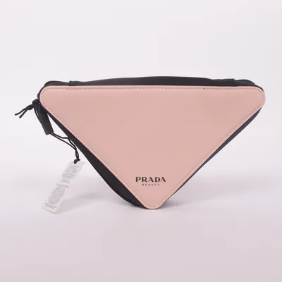 Kulturbeutel (Pink, Schwarz) von Prada Beauty