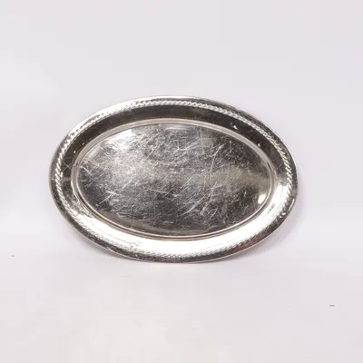 Serveringsfat (Silverfärgad)