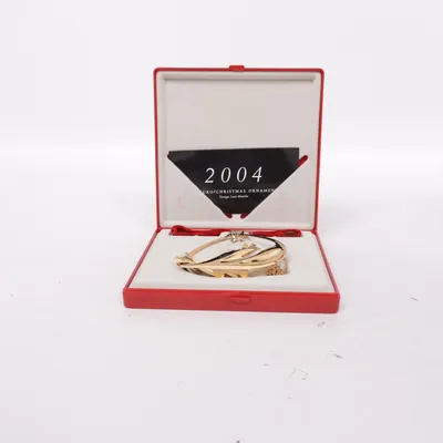 Julgranspynt (Guldfärgad, Röd) från Georg Jensen