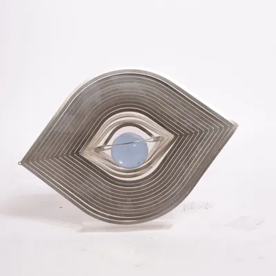 Garden ornament (Silver, Blue)