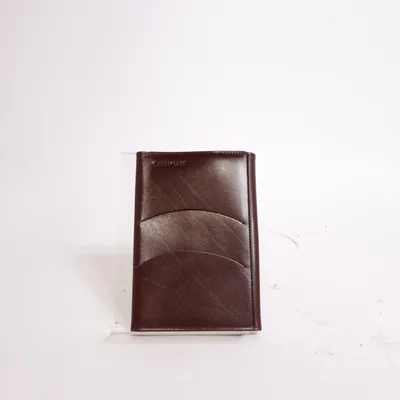 Mapp (Echt - Leder Organizer Hülle A6, Pocket Kalendermappe braun Vintage, Filofax kompatibel, Maße ca. 10,5 x 14,8 cm) från Siemens