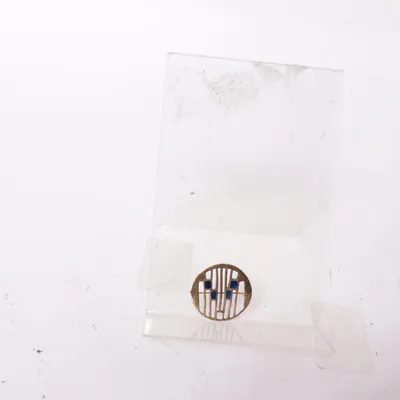 Broche (Guld, Blå) Guld