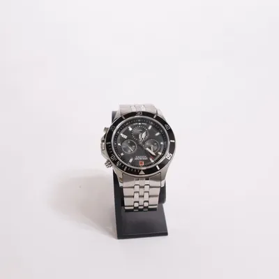 Montre (Argent, Noir) de Swiss Military Hanowa