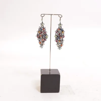 Boucles d'oreilles (Noir, Multicolore) de SIX Métal inconnu