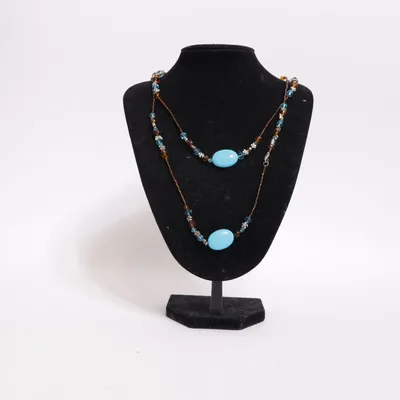 Necklace (Quarzit) from H.D Unknown metal