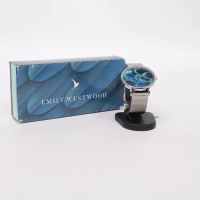 Armbandsur (Blå, Silverfärgad) från Emily Westwood