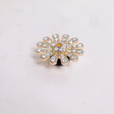Pin (Gold, Multicolored) from Crocs Unknown metal