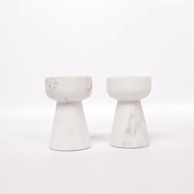 Bougeoir  (Blanc, Gris) de Jysk