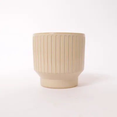 Blomsterkrukke (Beige)