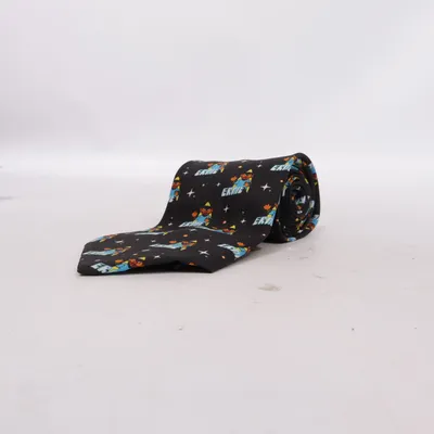 Tie (Black, Multicolored) from United Labels Polyester