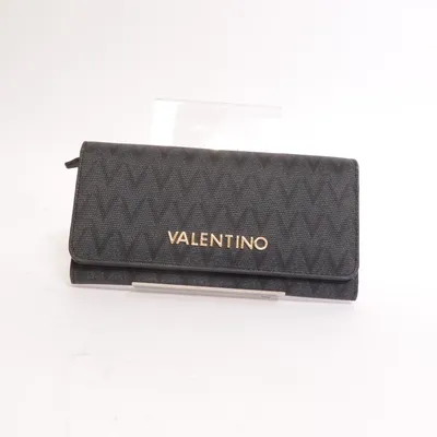 Wallet (Black) from Mario Valentino Polyester, Polyurethane