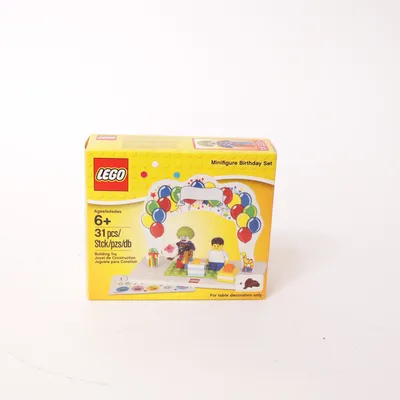 Byggetilbehør (Minifigure Birthday Set) fra LEGO