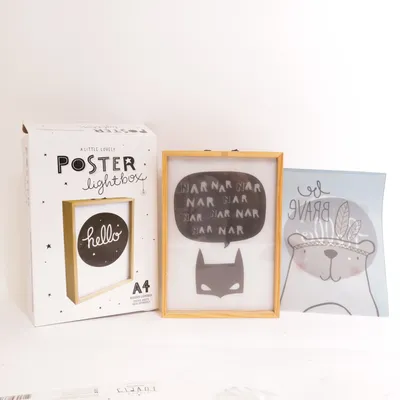 Décoration murale (Poster lightbox) de A Little Lovely Company