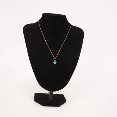 Necklace (Gold, Turquoise) from Hey Harper Unknown metal