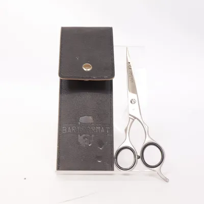 Frisörsax (Silverfärgad, Svart)