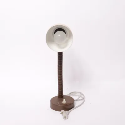 Desk lamp (Brown, Beige)