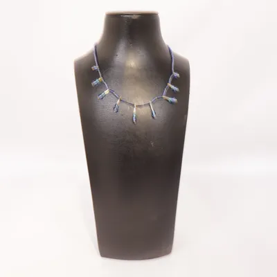 Halsband (Blå, Flerfärgad) Tenn