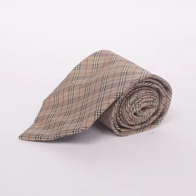 Krawatte (Beige) von Burberry Seide