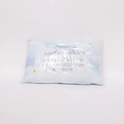 Coussin décoratif (Bleu, Blanc) de Kissen fur Dich Coton, Polyester