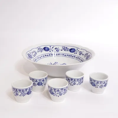 Servis (Zwiebelmuster) från Kahla