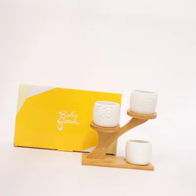 Pot (Blanc, Marron) de Robin