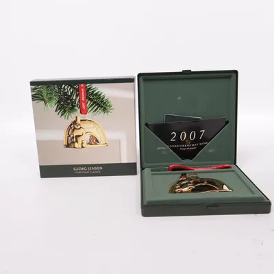 Julgranspynt (Guldfärgad) från Georg Jensen