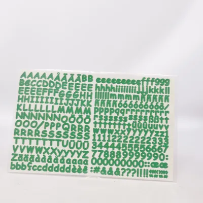 Stickers (Mini ABC/123 Stickers Clover Sassy) from Creative Memories