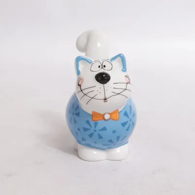 Figurin (Blå, Vit) från Goebel