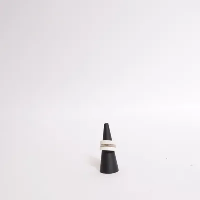 Ring (Wit) van Sophie Hulme Zilver