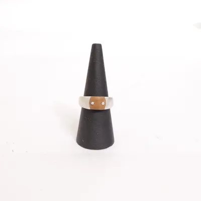 Ring (Silverfärgad, Brun) från ESPRIT Silver