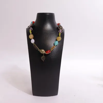 Halsband (Flerfärgad) Trä