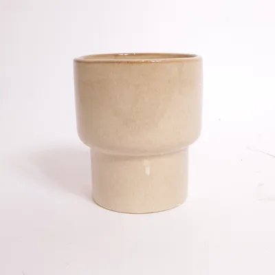 Blomsterkrukke (Beige) fra Søstrene Grene