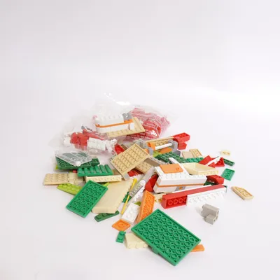 Bouwset (Rood, Groen, Beige) van Mega Bloks