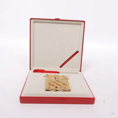 Julgranspynt (Guldfärgad) från Georg Jensen