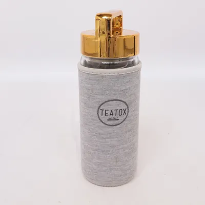 Water bottle (Gray, Gold) from Teatox