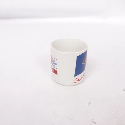Mugg (Vit, Röd, Blå) från Servus