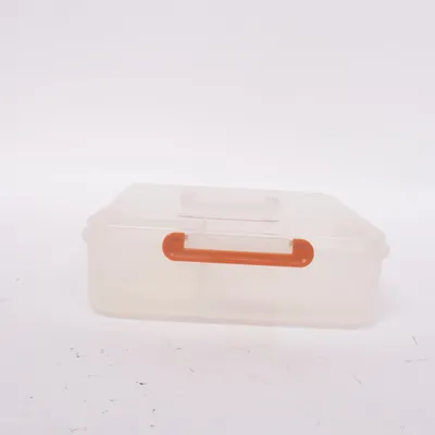 Boîte à déjeuner (Transparent, Orange) de Private Label