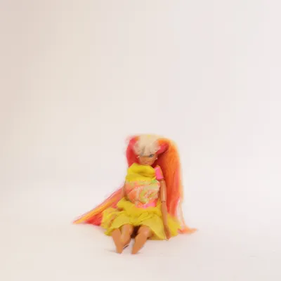 Doll (Yellow, Pink, Orange) from Mattel
