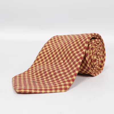 Slips (Rød, Gul) fra Ermenegildo Zegna Silke