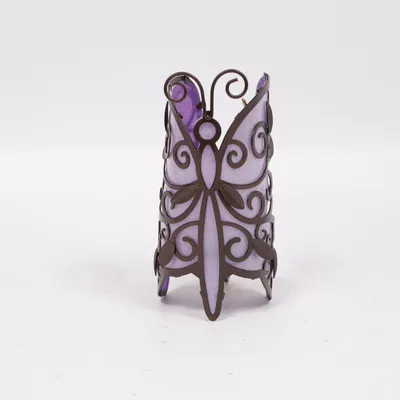Candle holder (Purple, Brown) from PartyLite