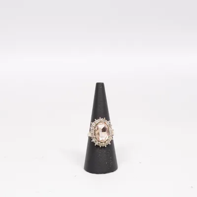 Ring (Pink, Silber) Unbekanntes Metall