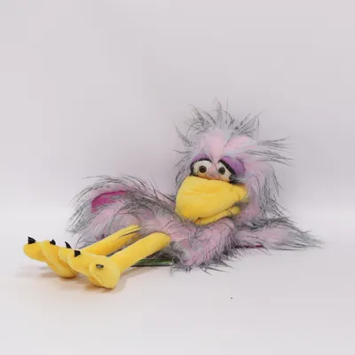 Gosedjur (Rosa, Grå, Gul) från Living Puppets