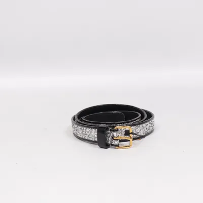 Belt (Black, Silver) from Miu Miu