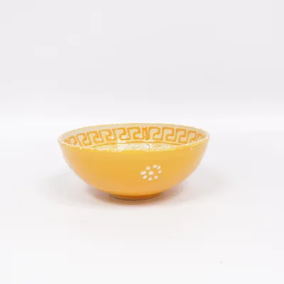 Skål (Orange, Hvid)